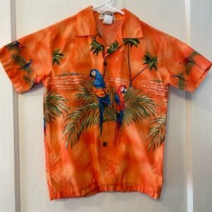 Boys Hawaiian shirt made in Hawaii size S